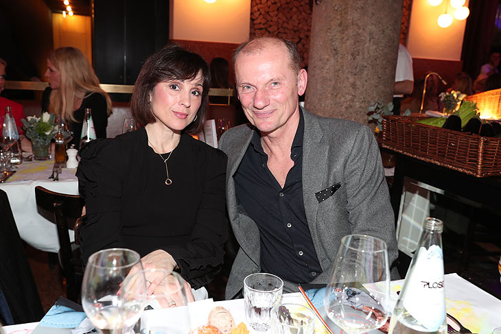 Irina Kull und Rudi Kull  beim Viky Rader X Kinderherzen Foundation Charity Event im Brenner Restaurant am 12.03.2026 (&copy;Photo G. S./ Viky Rader / PR via Getty Images) 